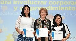 Conferencia �Crecimiento acelerado para involucrar corporaciones y emprendimientos. Escalando oportunidades para las mujeres�