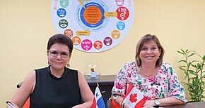 UNFPA Panam� y el Gobierno de Canad� firman Acuerdo de Cooperaci�n para la prevenci�n del embarazo en adolescentes las ITS y la violencia