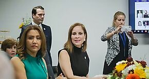 Primera Dama de Panam� destac� en EEUU los avances de su gesti�n