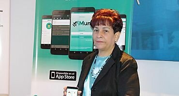 Luz Mendoza creadora de la app iMuni realiza su sue�o 