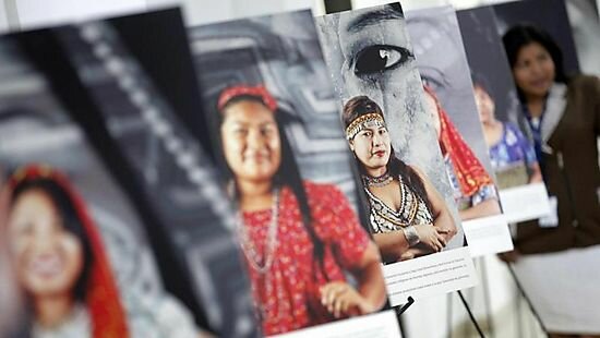 mujeres ind&iacute;genas